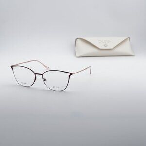 Airlock P-5004 505 Cat Eye Eyeglasses 51mm – Plum/Gold